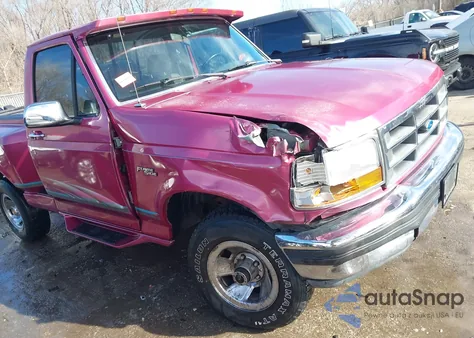 1992 Ford F150 z USA, uszkodzony, nr VIN 1FTEF14H2NKA54051